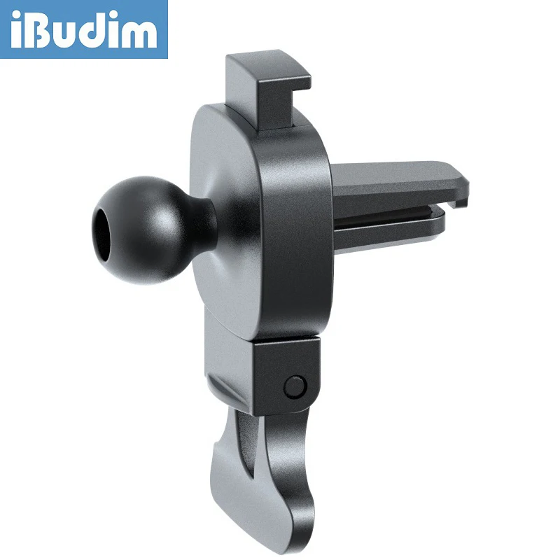 iBudim Car Air Vent Clip Upgraded 360 Degree Rotation 17mm Ball Head Base for Car Air Outlet Phone Holder Stand GPS Support