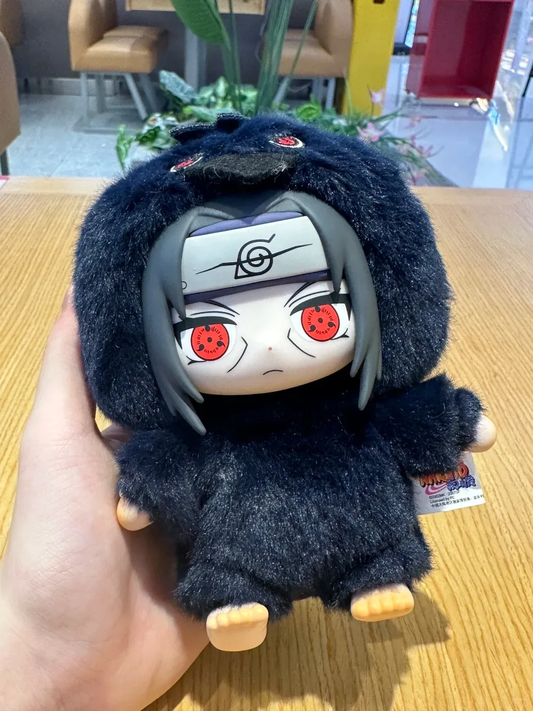 صندوق أعمى من القطيفة من Naruto Shippuden Beast Party - قلادة حقيبة ظهر كرتونية لطيفة وسلسلة مفاتيح محيطية