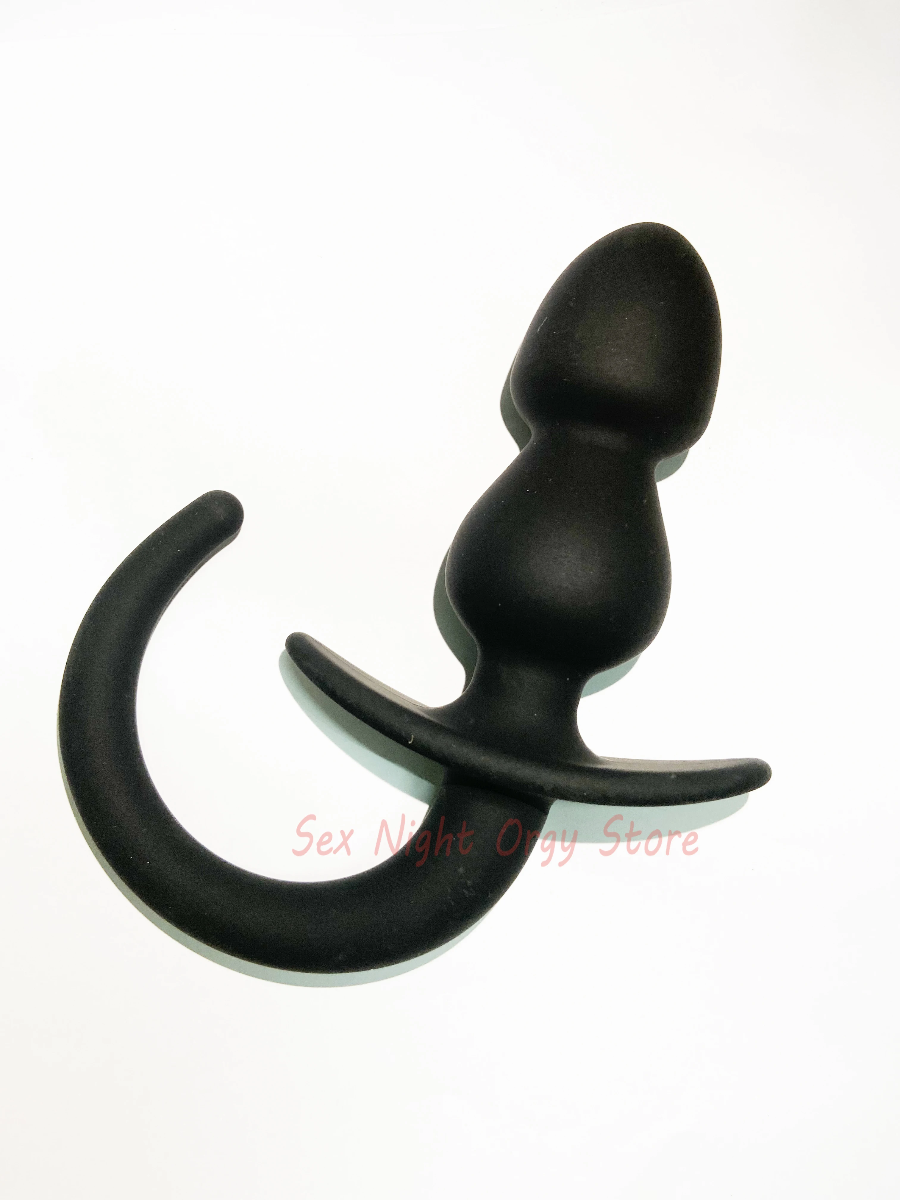 Puppy Play Silicone Dog Tail Plug Erotic Anal Sex Toys for Women Men Slave Game Role Play Pup Tail Bdsm G-spot Massage Butt Plug