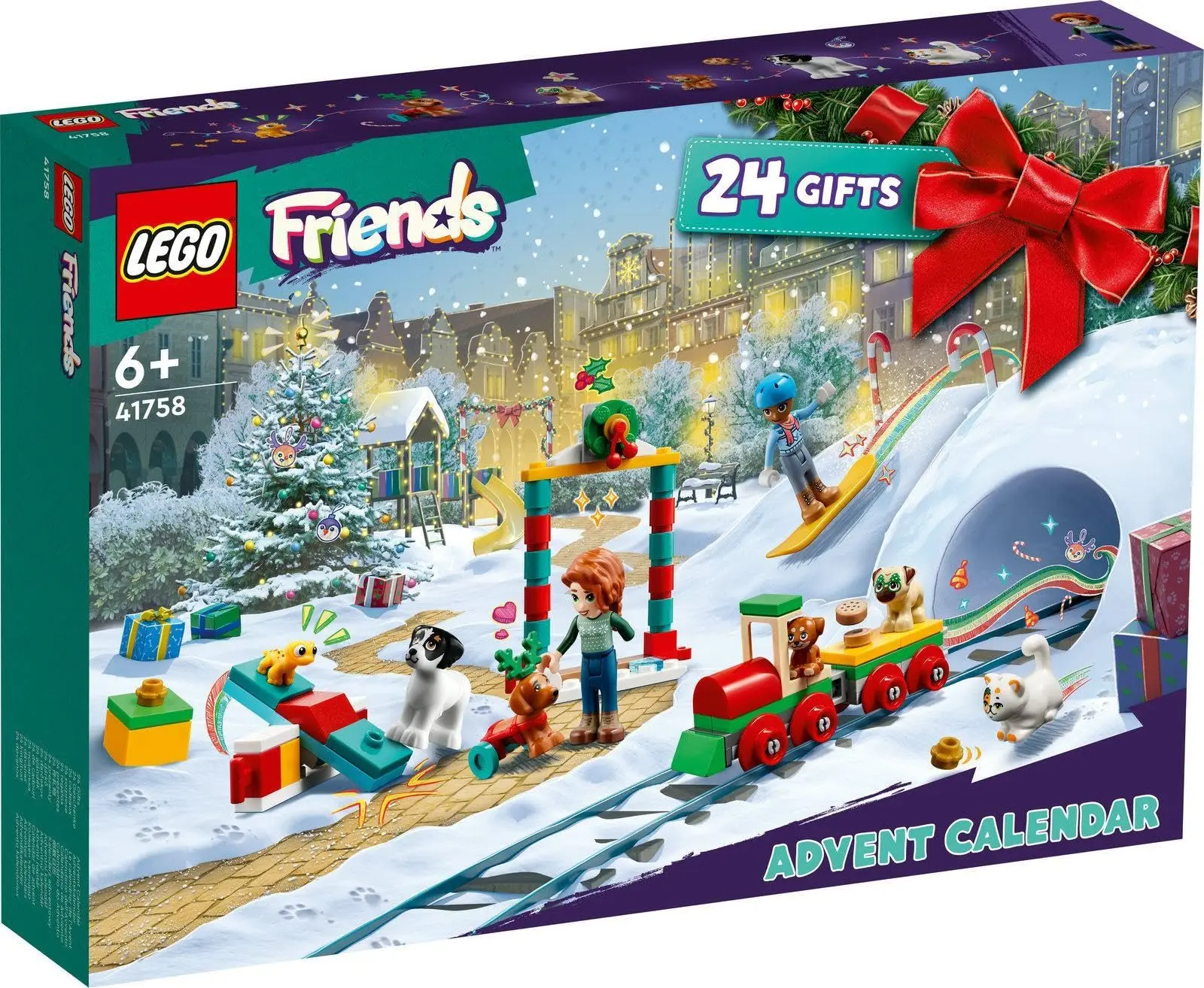 LEGO 41758 Friends Advent Calendar 2023 Building Blocks Toys for Kids Boys Girls Ages 6+  Christmas Birthday Gift (231Pieces)