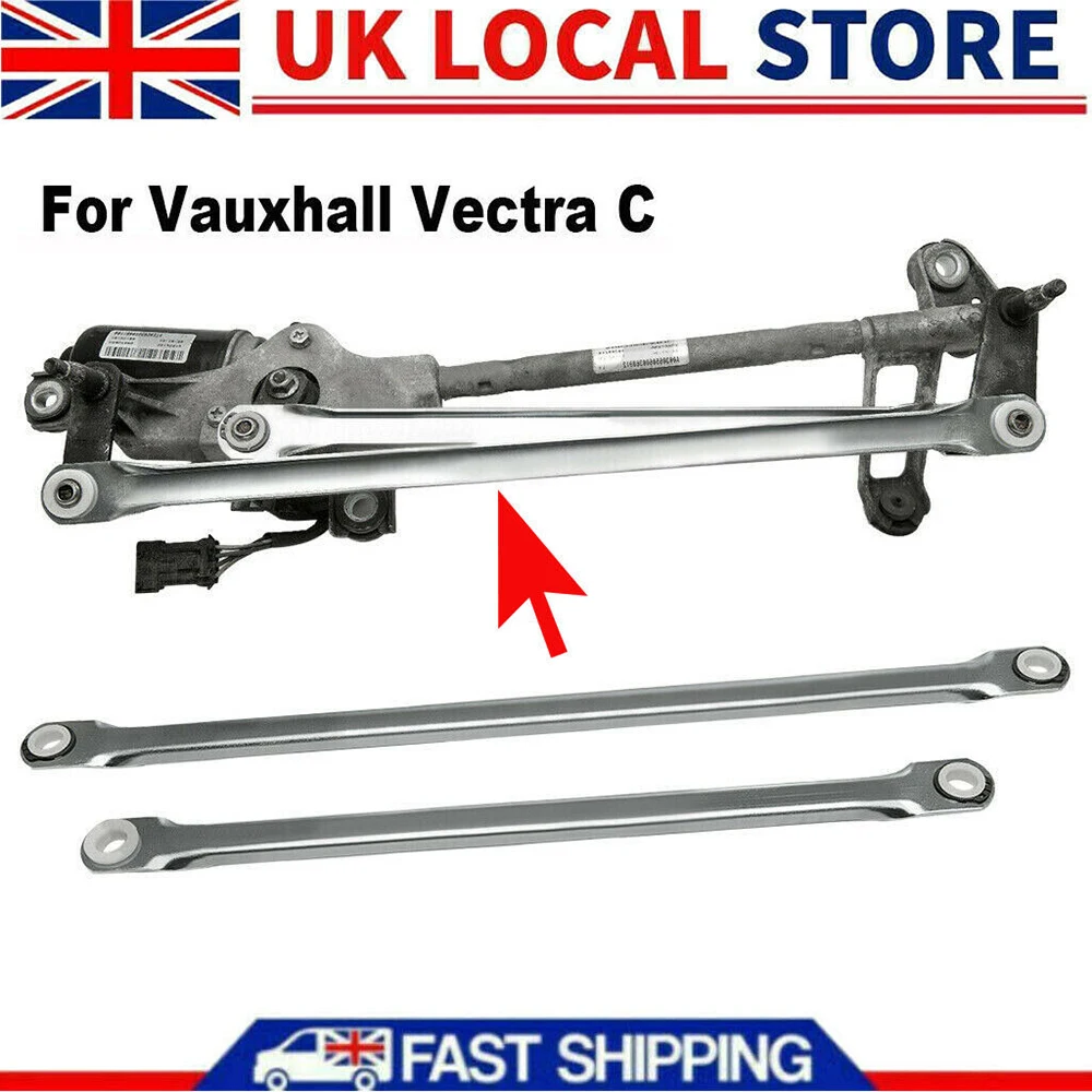 For Vauxhall Vectra C / Signum Windscreen Wiper Linkage Push Rod Arms Repair Kit 2002-2009 93189312 93193922 Car Accessories