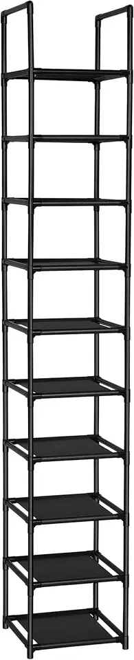 10 Tier Vertical Shoe Rack Storage Organizer