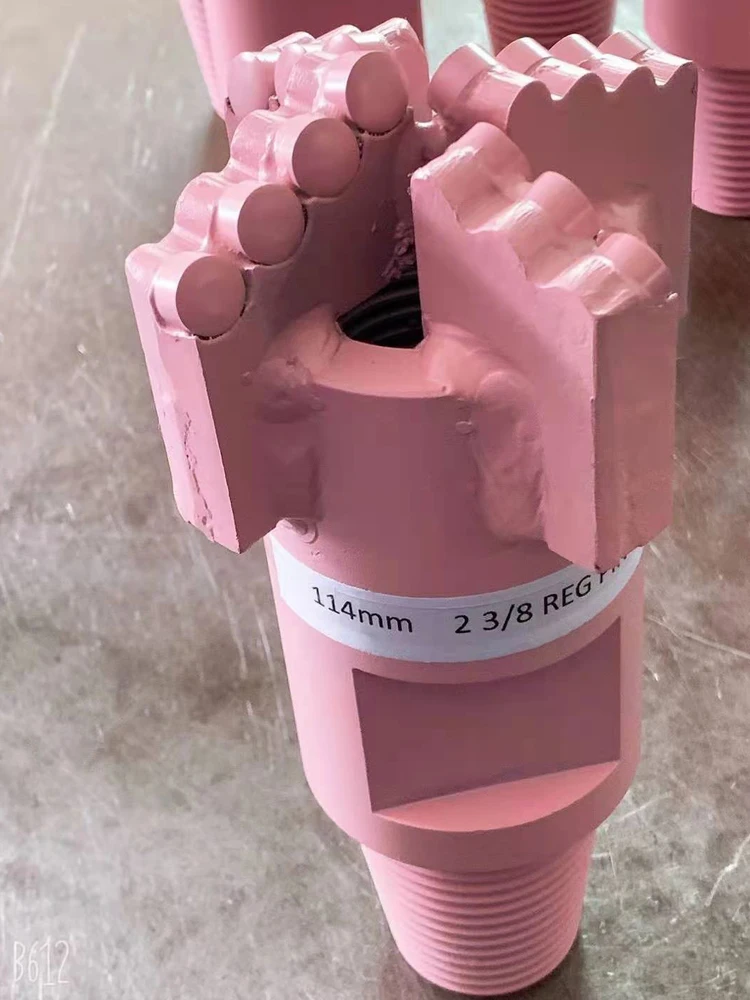 

114mm Efficient Diamond Oil drill bit For Oil Well Drilling And Rock Drilling