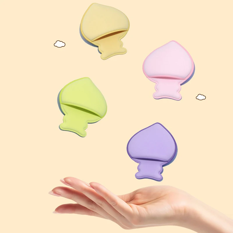 1 Pcs Mini Finger Puff Foundation Small Air Cushion Powder Sponge Face Concealer BB Cream Cosmetic Applicator Makeup Tools