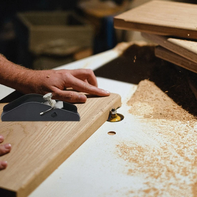 A98E-Mini Aereo da rifilatura Lavorazione del legno Pialla per bordi Aereo da falegname Aereo in legno portatile Utensili manuali per la lavorazione del legno