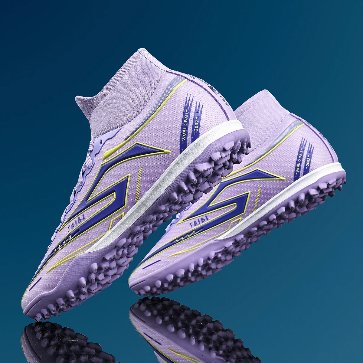 

Men's soccer shoes TF with durable rubber outsole with broken nails (available in multiple colors)