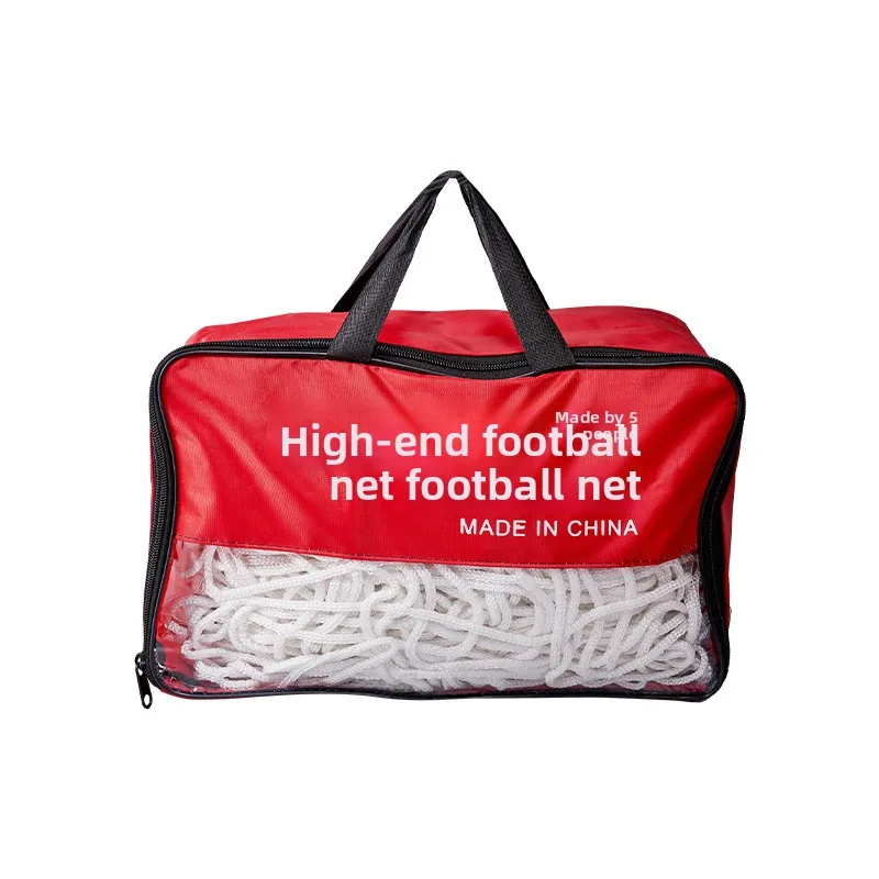Rete da calcio in nylon transfrontaliero 5/7/11 persone Porta da calcio standard per partite Nessun rete da festival scontata