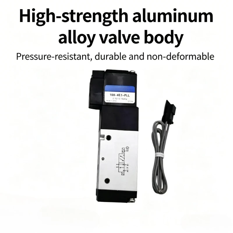 240-180-110-4E1-4E2-83-PLL-PSL-12V-24V-110V-220V  180 110 240 Series Two-position Five-way Solenoid Valve