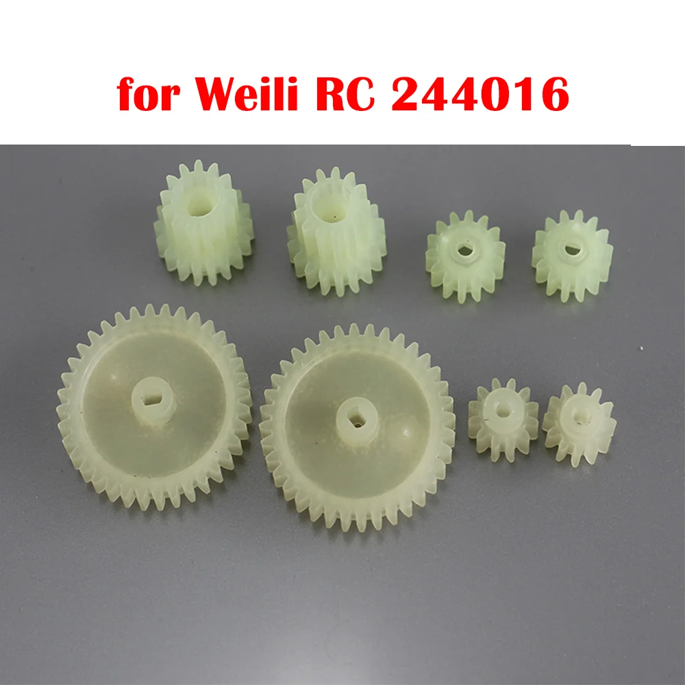 Wear-Resistant Gear Replacement Kit for Weili RC 244016 RC Accessories