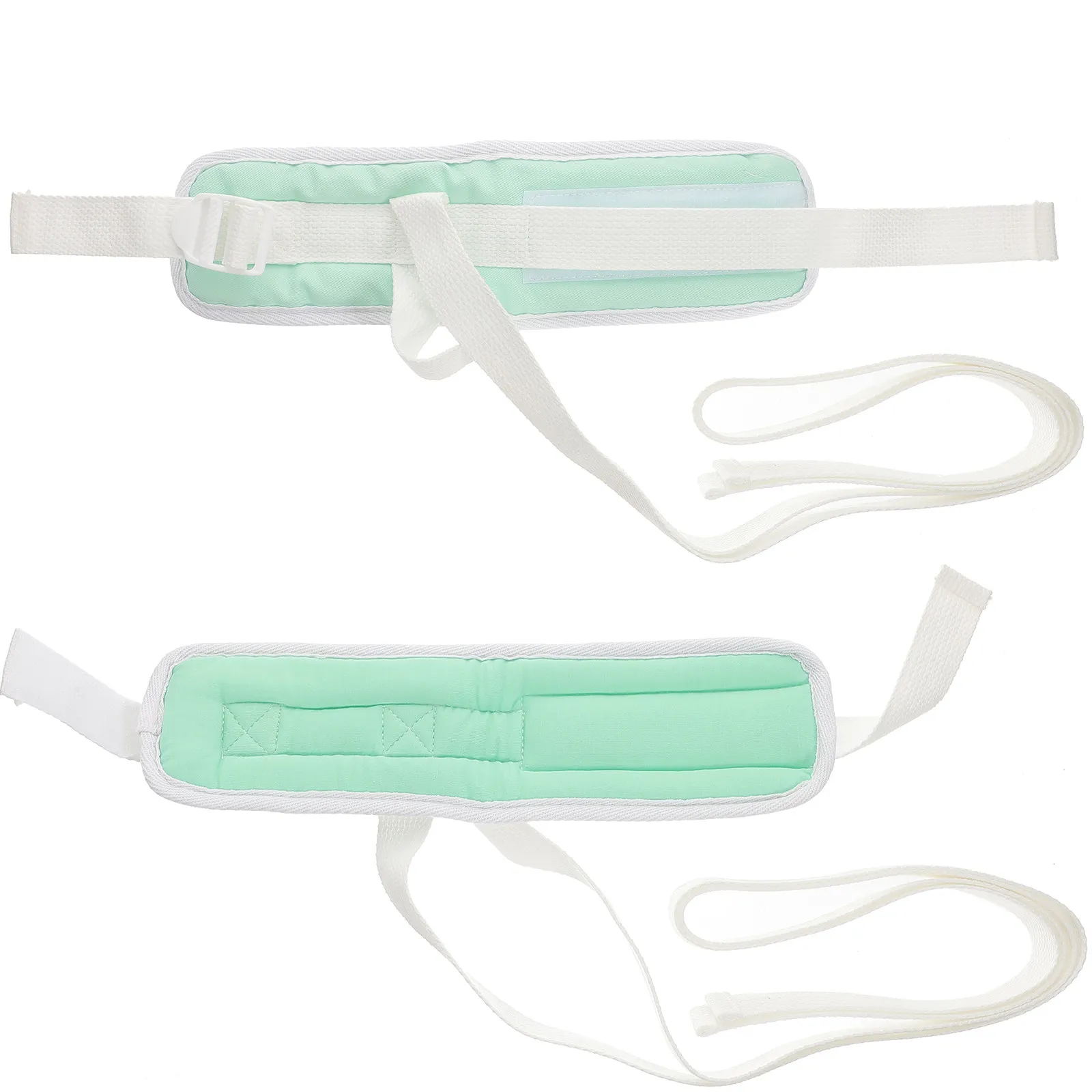 2Pcs Patient Wrist Ankle Restraint Strap Limb Fixation Band Bed Fall Prevention Hospital Use Under Kit