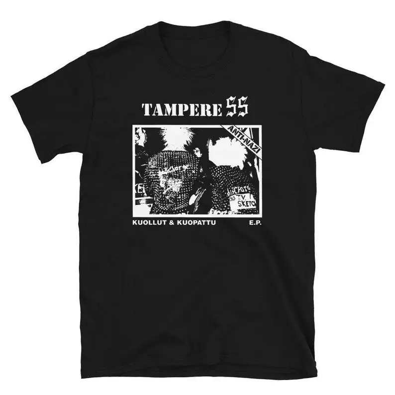 TAMPERE SS Shirt Men's Cotton T-Shirt O-Neck Tees Short Sleeve Clothes Big Size