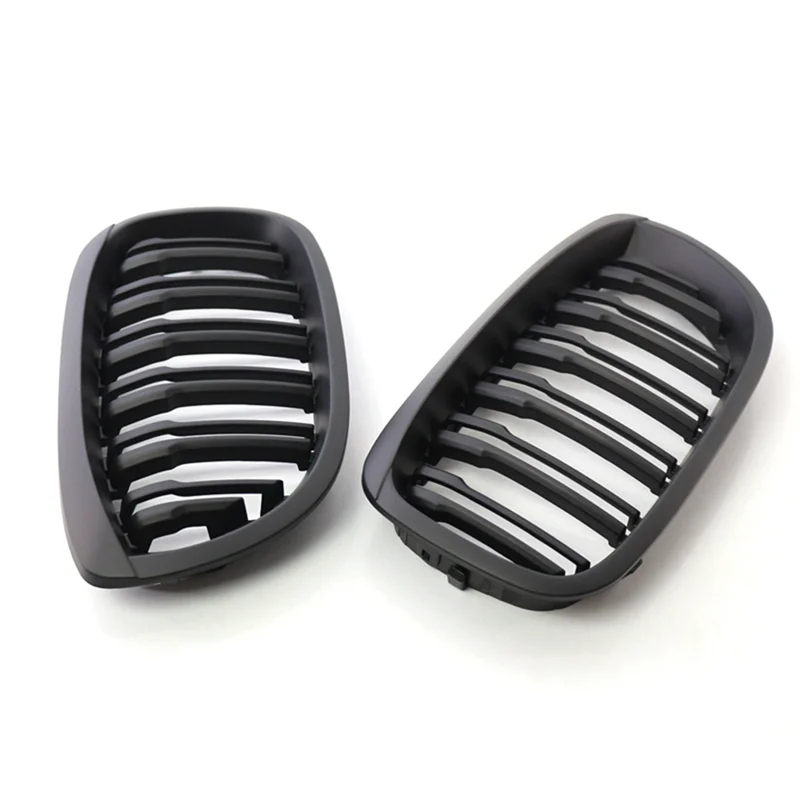 

A040-1Pair Of Car Center Grilles Front Kidney Grill 51137064317 For BMW 3 Series E46 2-Door Cabrio 03-06 BMW Modification