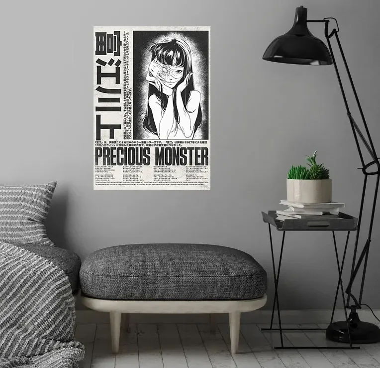 ملصقات أنيمي شعبية اليابانية Vagabond Jujutsu Kaisen الفني ديكور المنزل الحد الأدنى الجمالية الفن هدية لمحبي قماش اللوحة