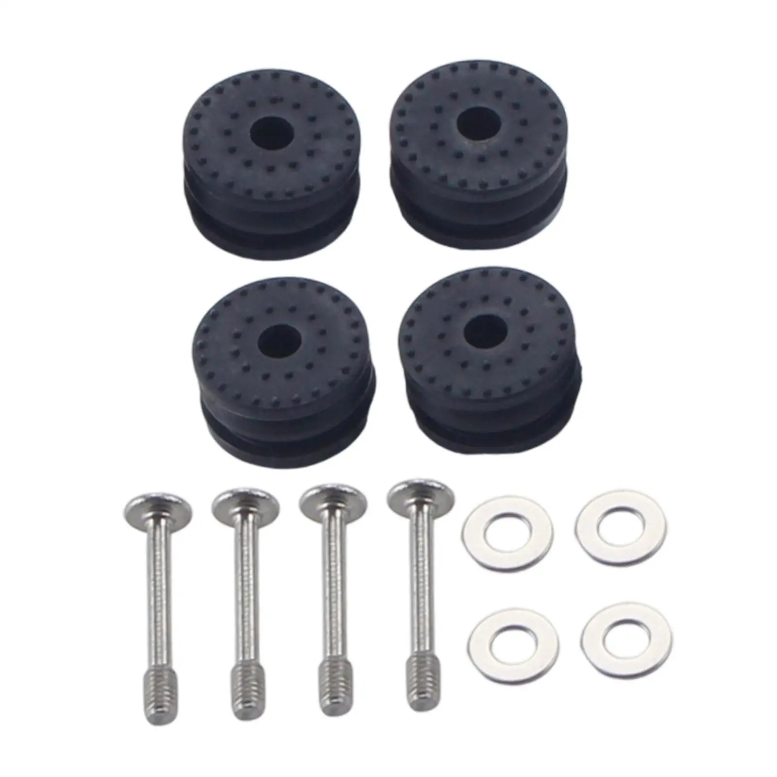 

4Pcs Anti Vibration Foot Pads Rubber Feet Pads 3D Printer Parts Repair Reduces Vibration Maintenance Shock Absorbing Nonslip