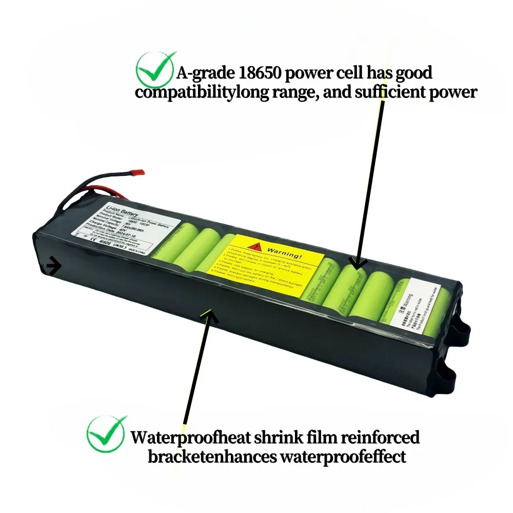 10S3P 36V 7800mAh 18650 Litium-Ion Battery for XIAOMI M365 1S Mijia pro Battery Pack