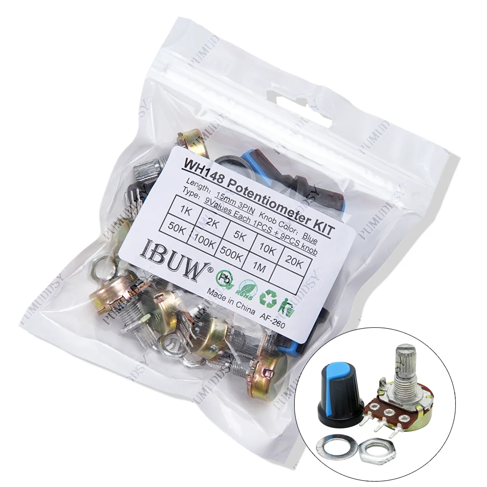 9PCS WH148 Linear T…