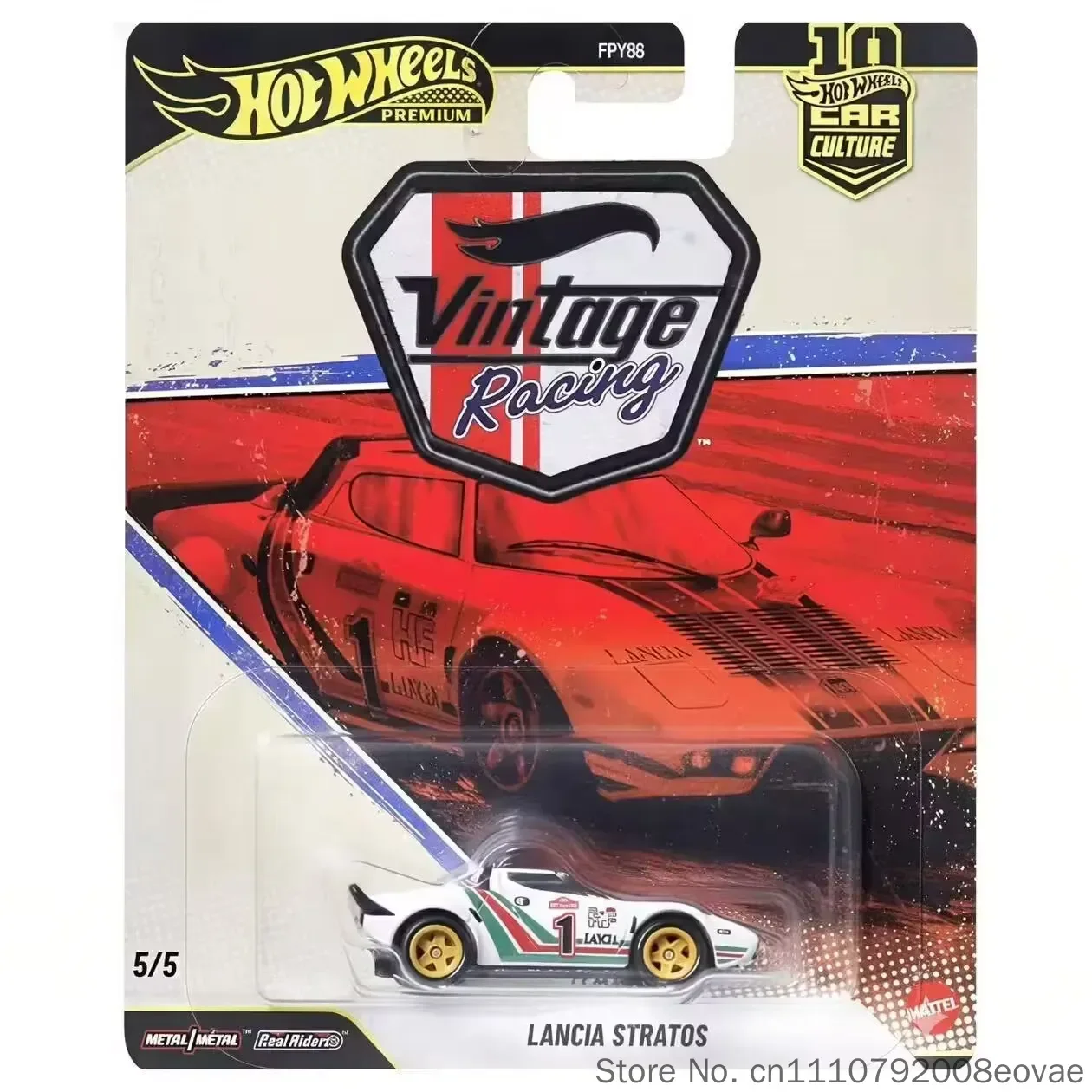 Hot Wheels Premium Culture Vintage Racing Jaguar Xjs 1:64 Porsche Corvette Ferrari 250 Lancia Nissan Diecast Alloy Cars Gifts view 5