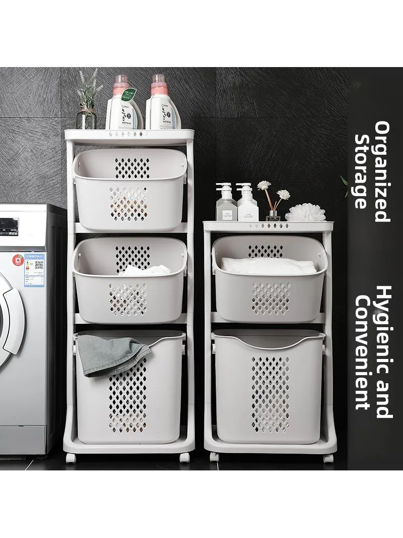 

Large Capaci Laundry Hamper Storage Basket Batoom Organizer Nordic Sle Pure Color Home Use Dir Clothes Basket