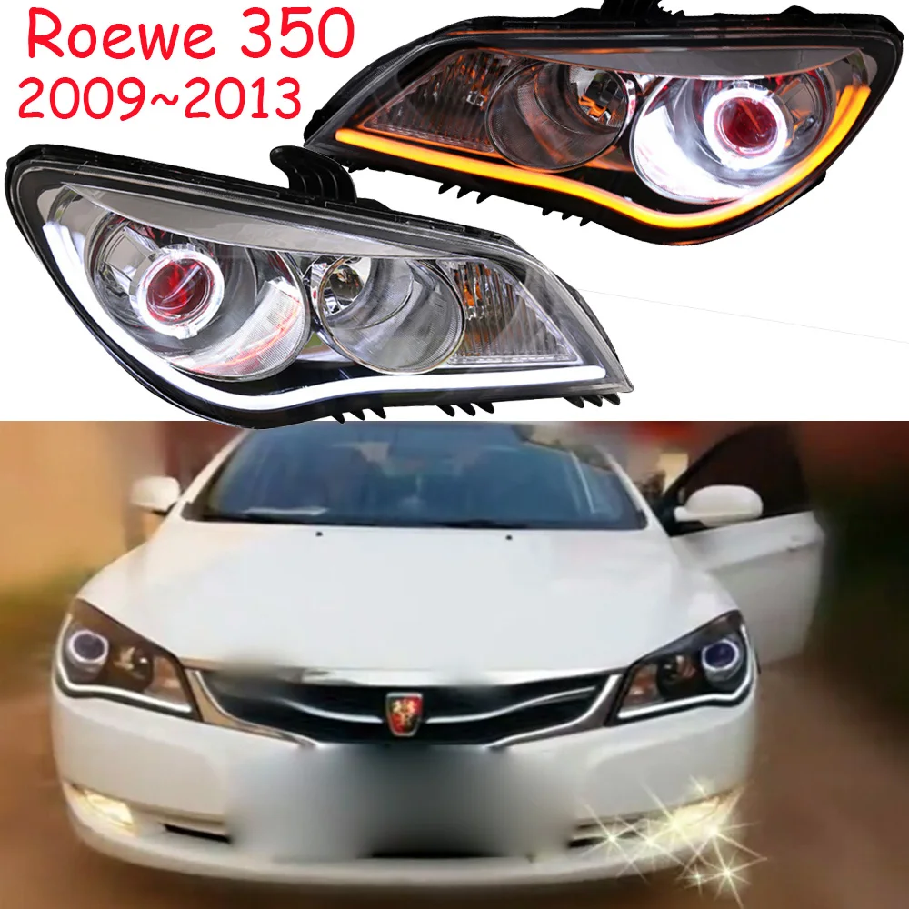 HID,car-styling,Roewe 350 head light,2009~2015,Free ship! Roewe 350 fog lamp,chrome,LED,Roewe 350 head lamp,RX5 750 W5 950