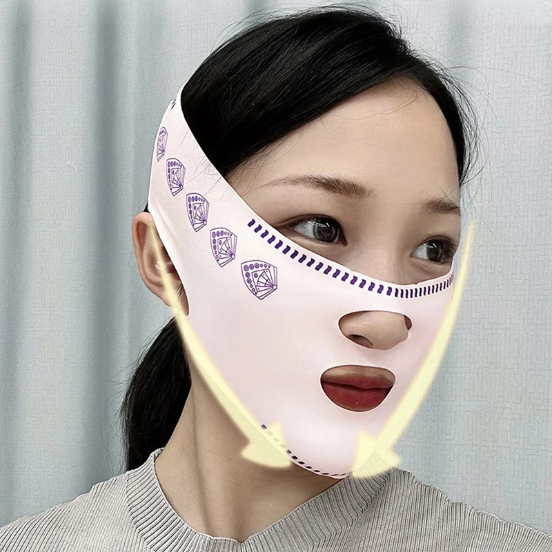 Chin Cheek Slimming Bandage V Shape V Line Lifting Mask Face Lifting Anti Wrinkle Strap Band Sleeping Mask Beauty Health