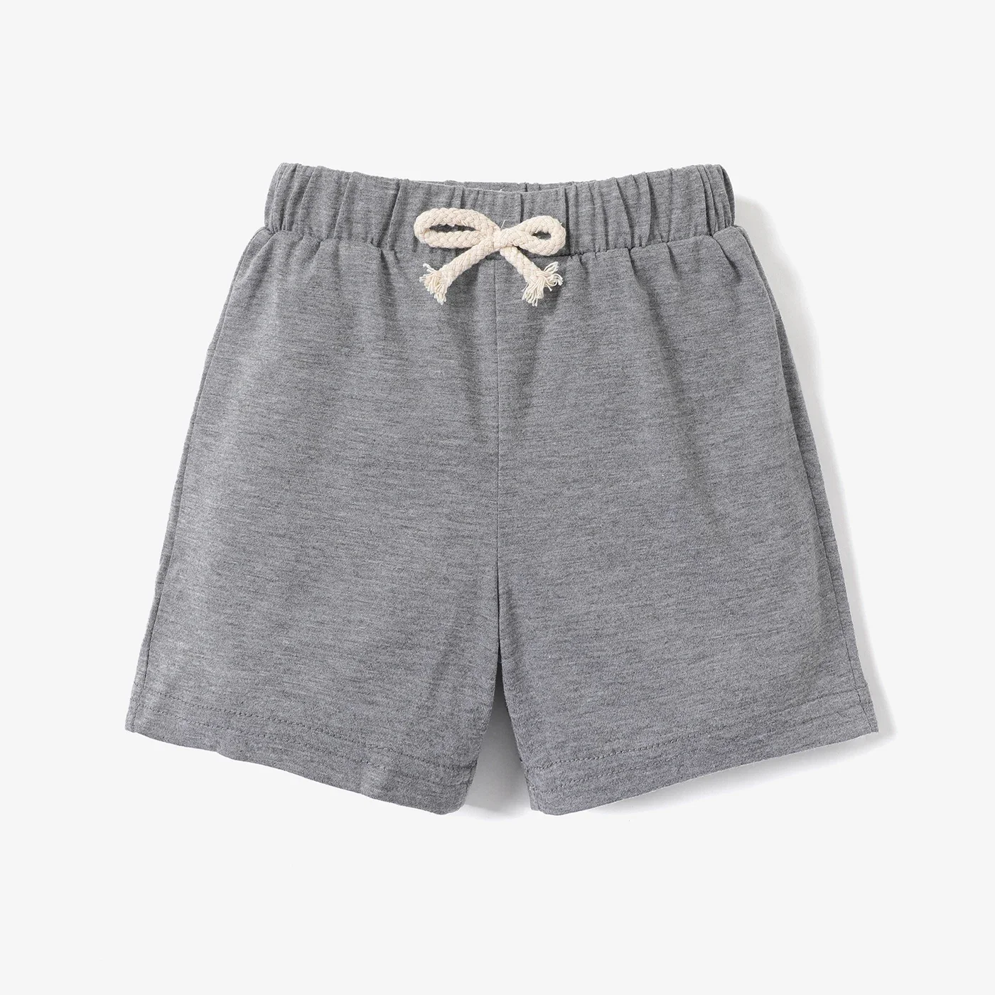 PatPat Toddler Girl/Boy Basic Solid Shorts Suitable for Summer Season Soft and Comfortable  Perfect for Outings and Daily Wear