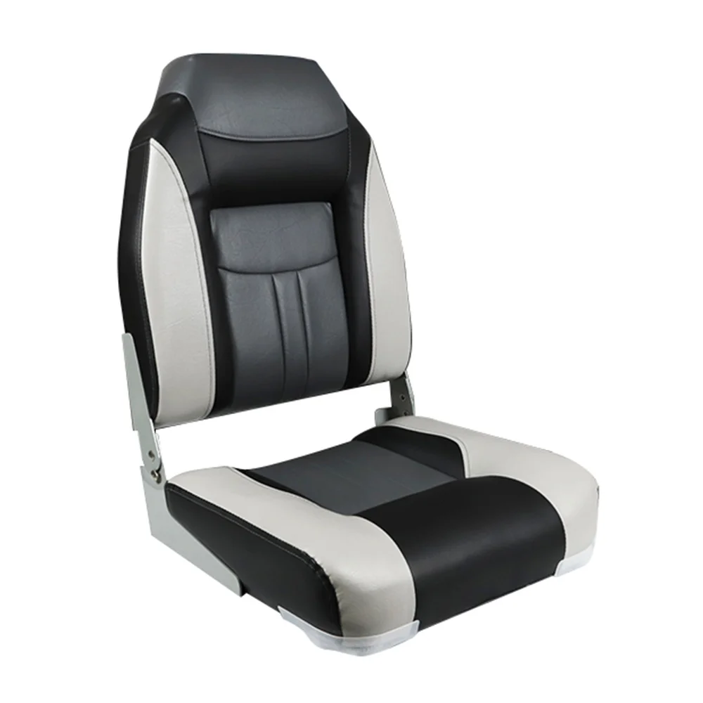 STLFF Wholesale Customized Deluxe Folding Boat Seats Marine High Back Swivel Jet Boat Seats Marine Hardware