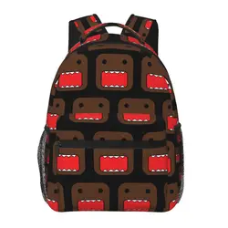 Domo usta kości głowa plecaki chłopcy dziewczęta Bookbag torby szkolne dla dzieci Cartoon plecak na laptopa torba na ramię o dużej pojemności