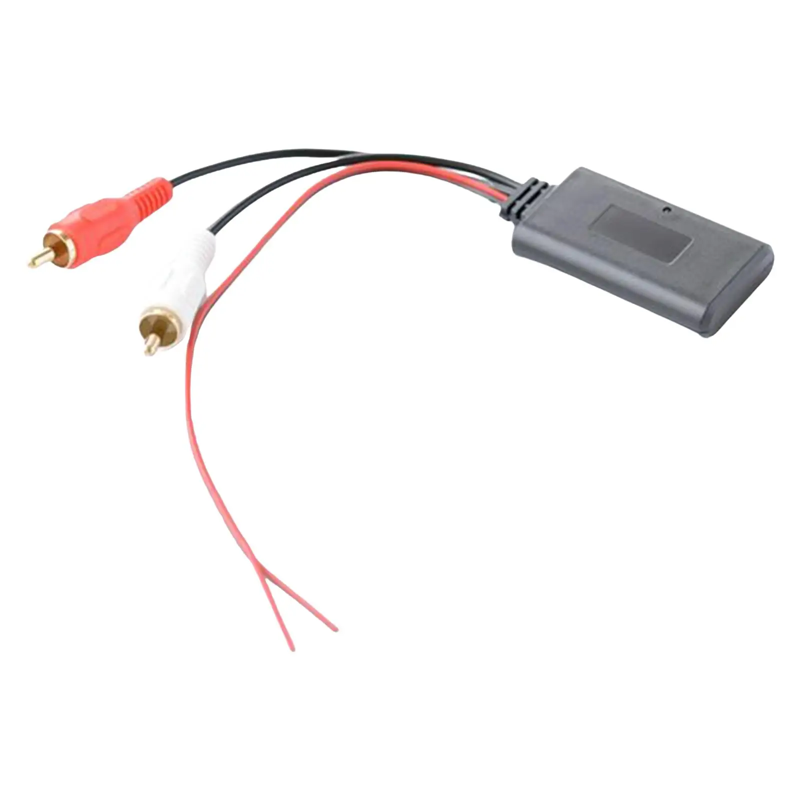 

Car AUX Cable Adapter Universal Module 12V with 2 RCA Interface for Vehicle