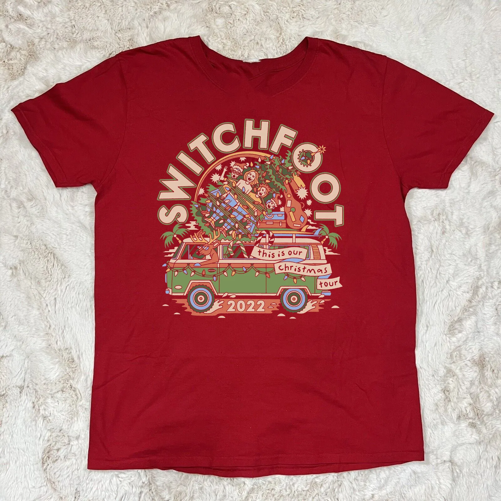 Switchfoot Bringing it's Christmas Tour Gift For Fan S to 5XL T-shirt TMB3085