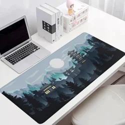 Japanese Style Pc Gaming Accessories Xxl Mouse Pad 900x400 Computer Mat Desktops Mousepad Mats Keyboard Extended Desk Large Diy