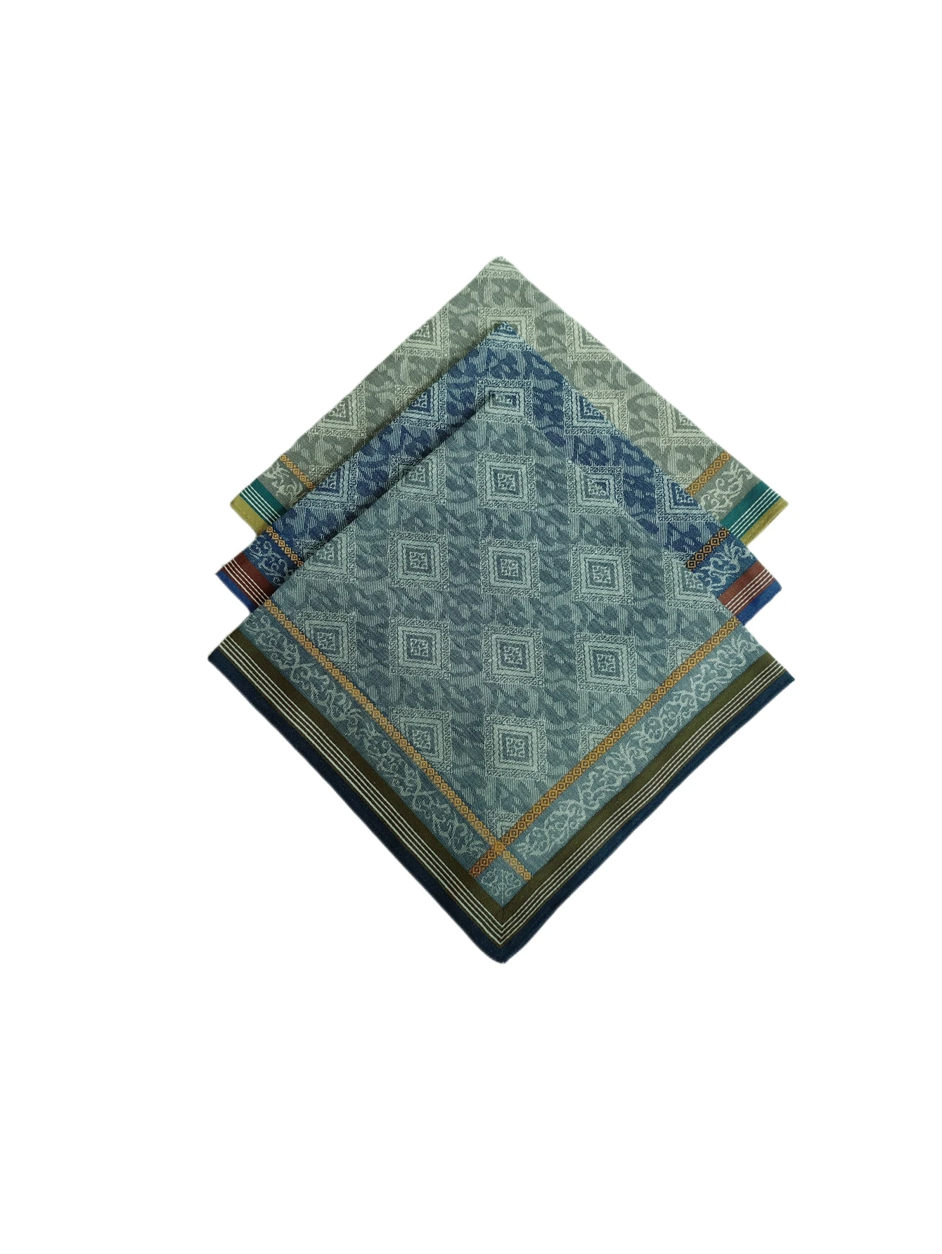 

Хлопковые впитывающие мягкие платочки, набор деловых салфеток, 16,9 дюймов, 3 штуки, тонкие на ощупь.