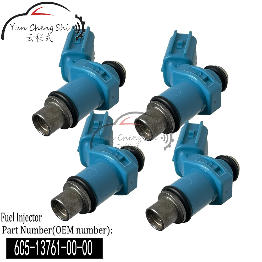 6C5-3761-00-00 Blue10 Hole Fuel Injector For Yamaha Offshore 60HP 50HP 40HP 70HP