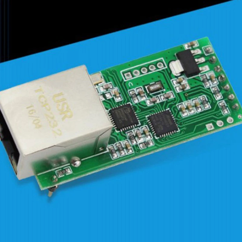 Imagem -03 - Módulo Minúsculo Conversor Ethernet Serial Usr-tcp232-t2 Uart Ttl para Módulo Tcpip Suporte Dhcp e Pdf Pcs