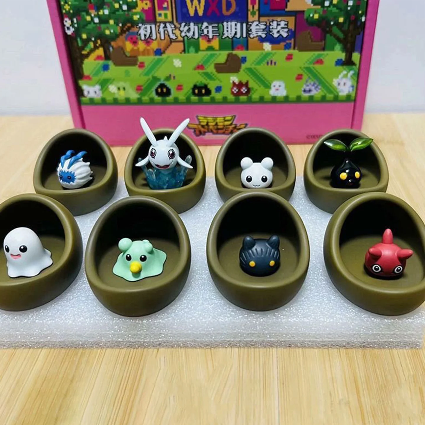 1-3 سنتيمتر أنيمي ديجمون مغامرة الشكل غابومون بيوكومون كورومون موتشيمون توكومون بلطمون عمل أرقام جمع نموذج اللعب هدية