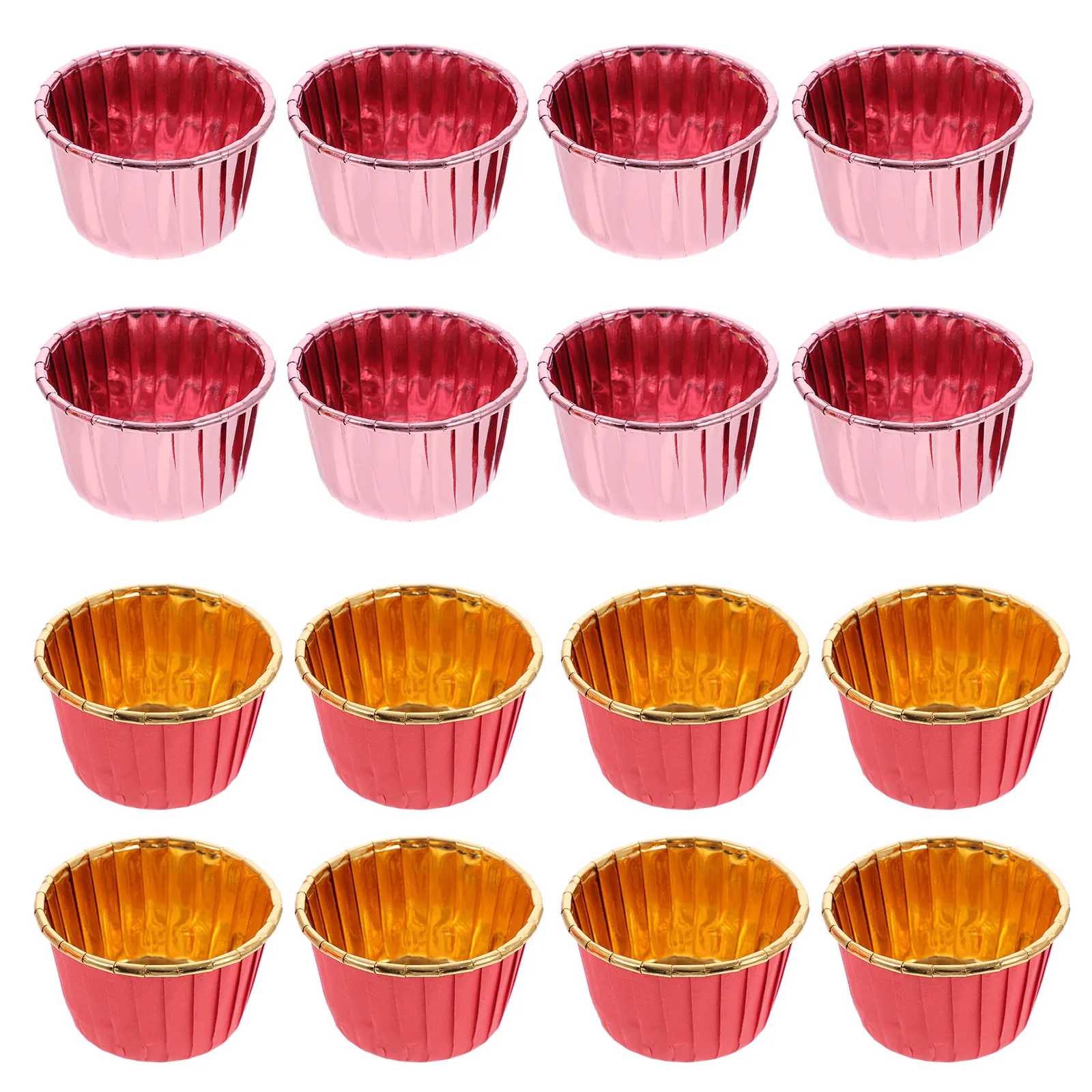 

100 Pcs Cake Paper Cups High Temperature Resistant Food Grade Disposable Baking Cupcake Moulding Holders For Parties