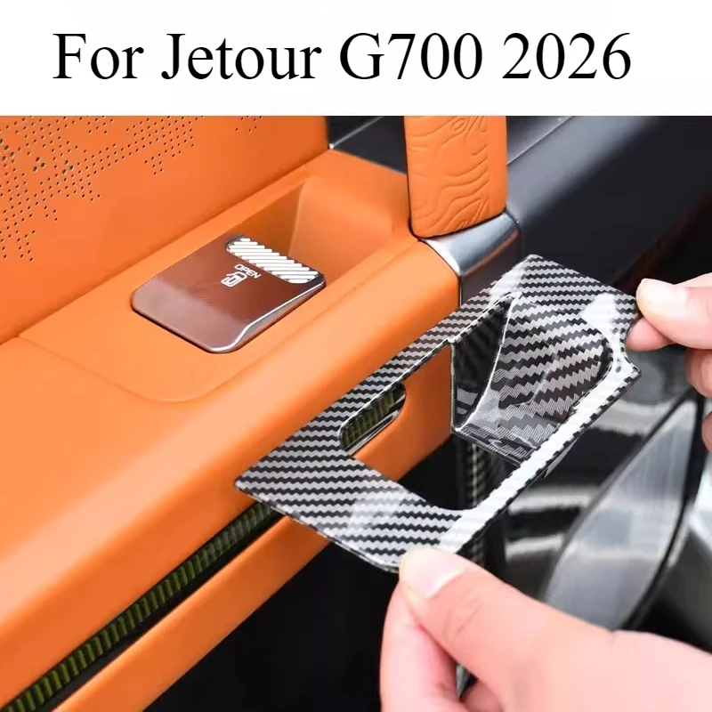

For Jetour G700 2026 Inner Door Handle Cover Set | Invisible Interior Door Handle Trim Accessories