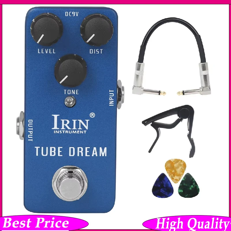 

Электрогитарная педаль эффектов RS-04 Tube Dream, мини-педаль с эффектом True Bypass, аксессуары и запчасти для гитары