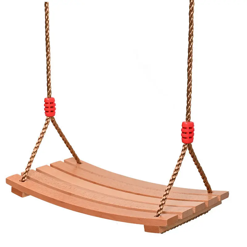 

Dondolo Giardino Esterno Adult Children Swing Outdoor Garden Swings Four Board Antiseptic Wooden Swing with Rope Garden Swing