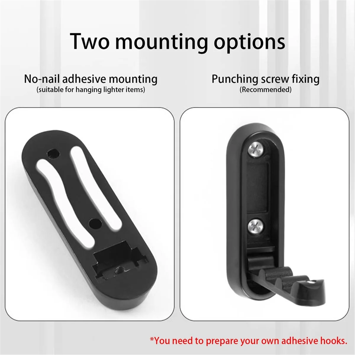 

AAA87 Hooks for Wall - Hooks for Hanging, Heavy Duty Wall Hooks, Purse Hook for Wall, No Drill Suction Hooks Gold
