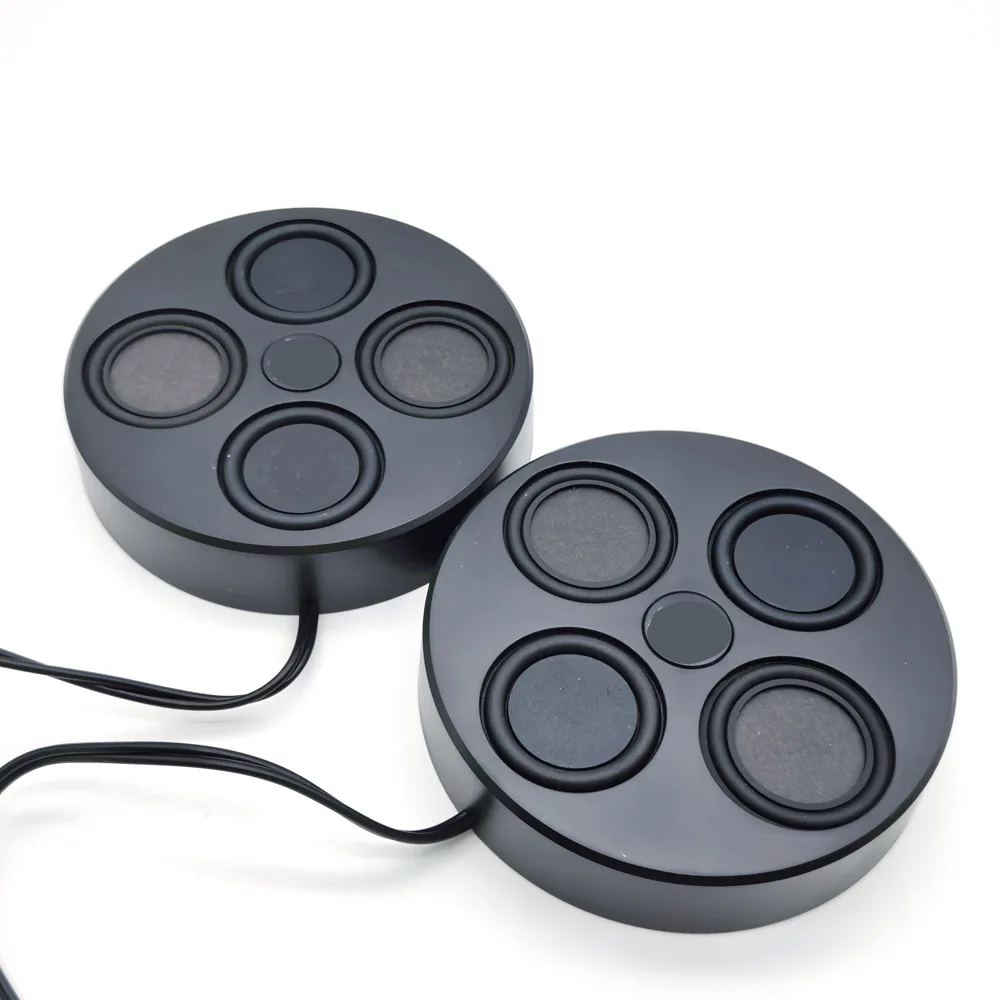 

Adhesive Computer 8Ω 10W Sticky Computer Speaker Hang Monitor Large Volume Subwoofer USB Audio Desktop Integrated Cable Speaker