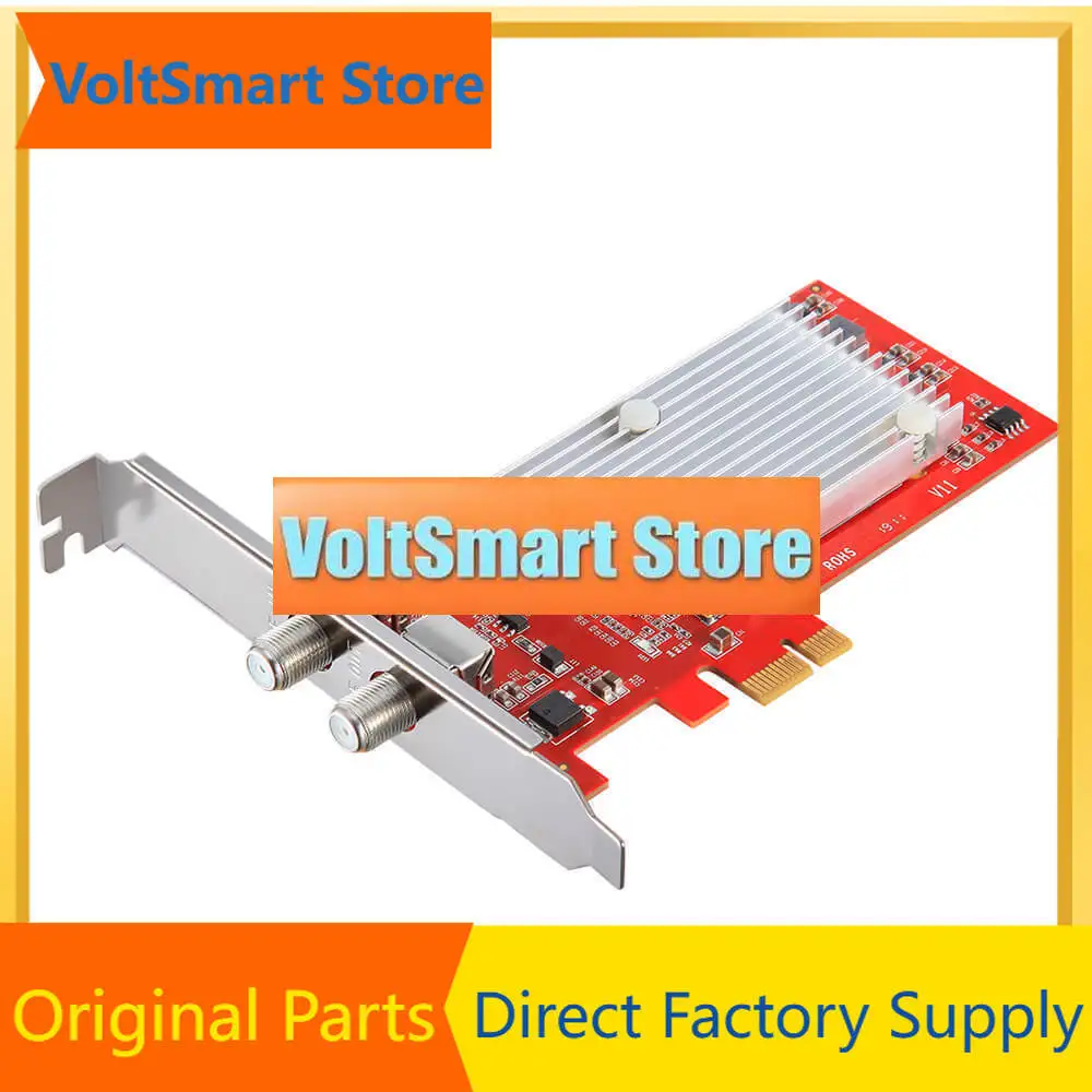 VoltSTbs6004 Dvb-c 4 Qam Modulator Pcie Card Quad Frequencies Qam Output