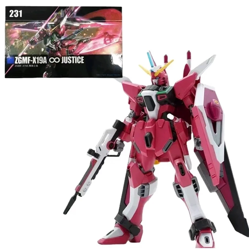 Em estoque gaogao hg 1/144 novo Zgmf-X19A kit de montagem da justiça infinita alta qualidade presente brinquedo coleção para crianças figura ação