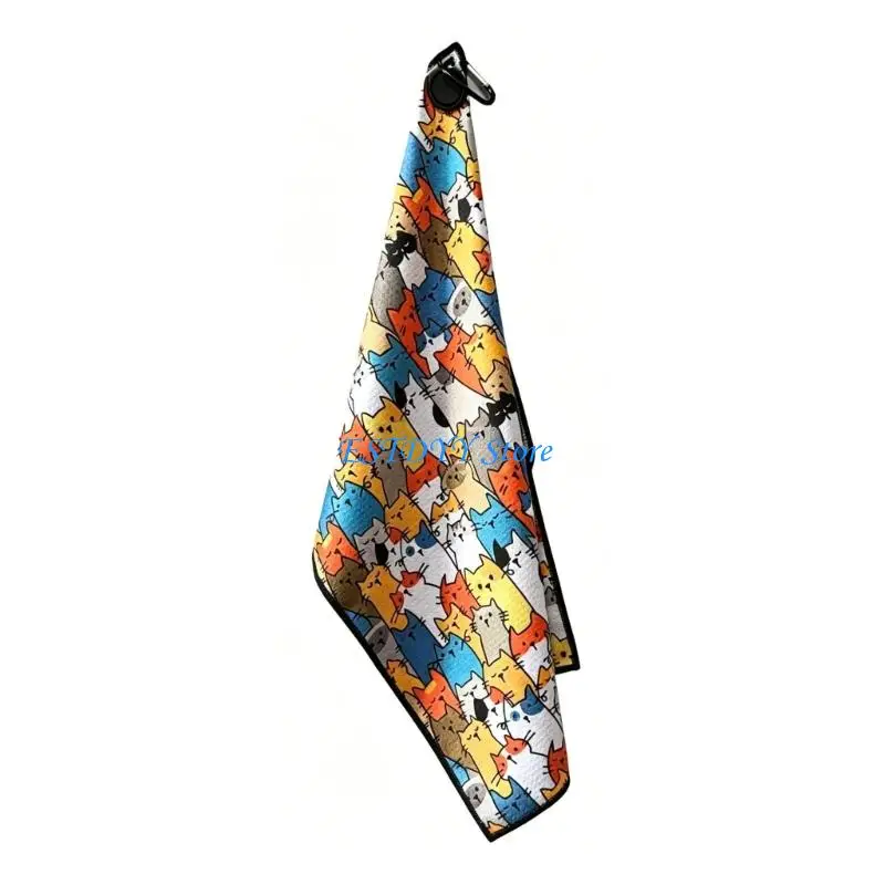 G6DE Quick Drying Golf Towel For Cleaning Clubs And Balls
