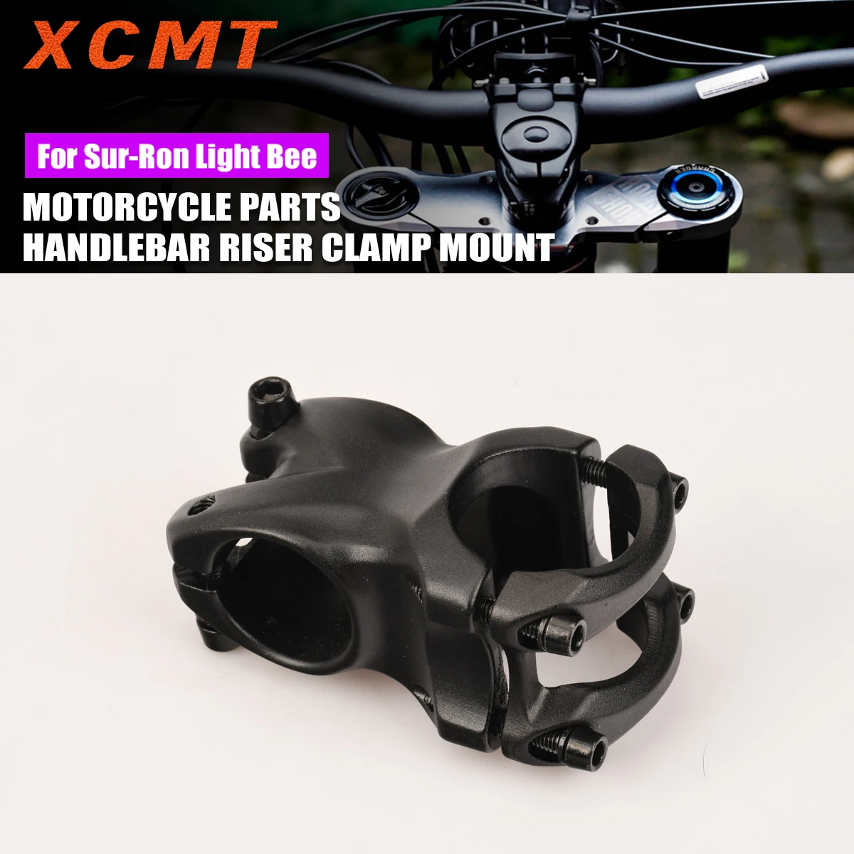 Motorrad-Lenkerklemmen Lenkererhöhung Adapter für Sur-Ron Surron Light Bee S X Dirt Bike Zubehör