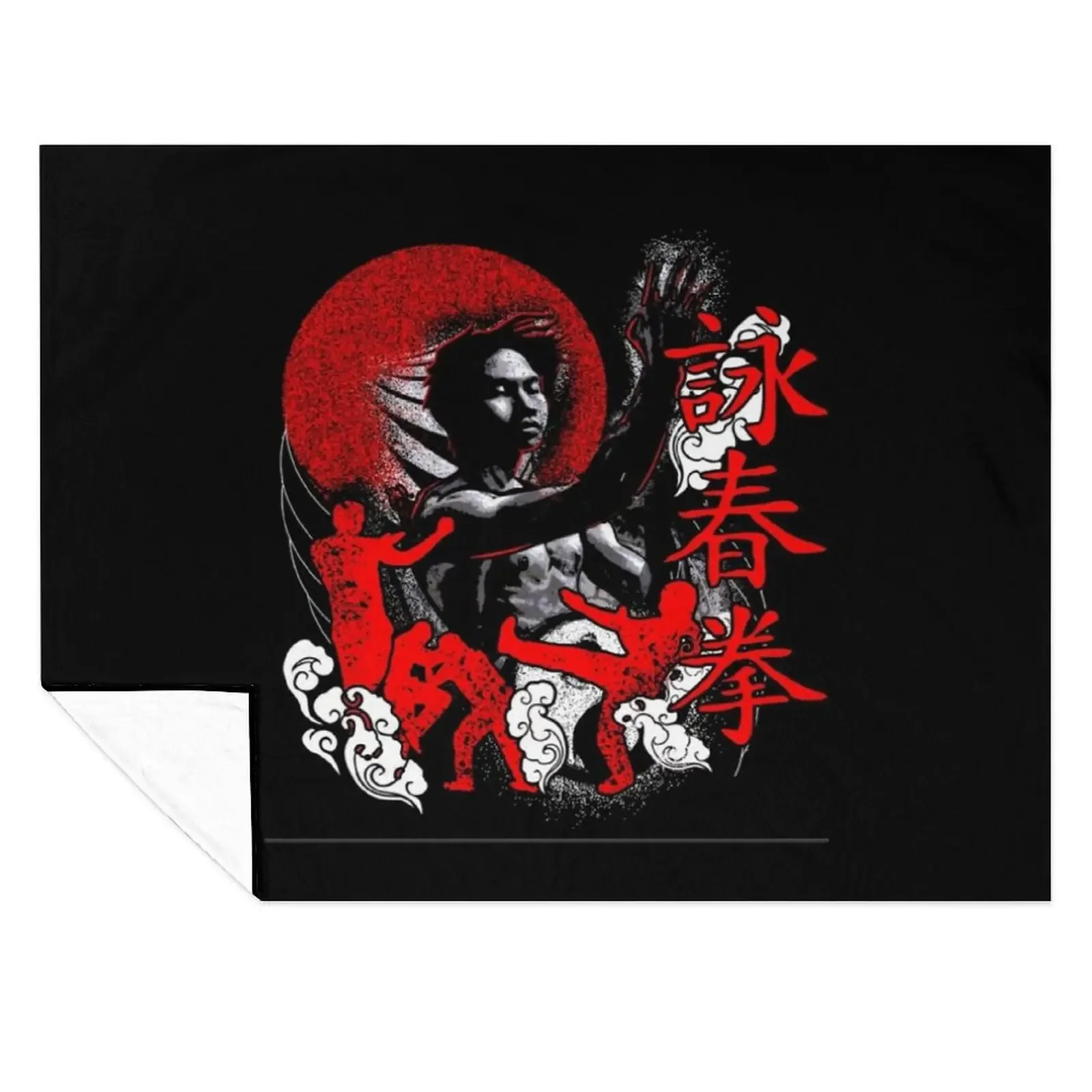 

Wing Tsun Kung Fu Throw Blanket Luxury Multi-Purpose Sofa Quilt Flannel Blankets