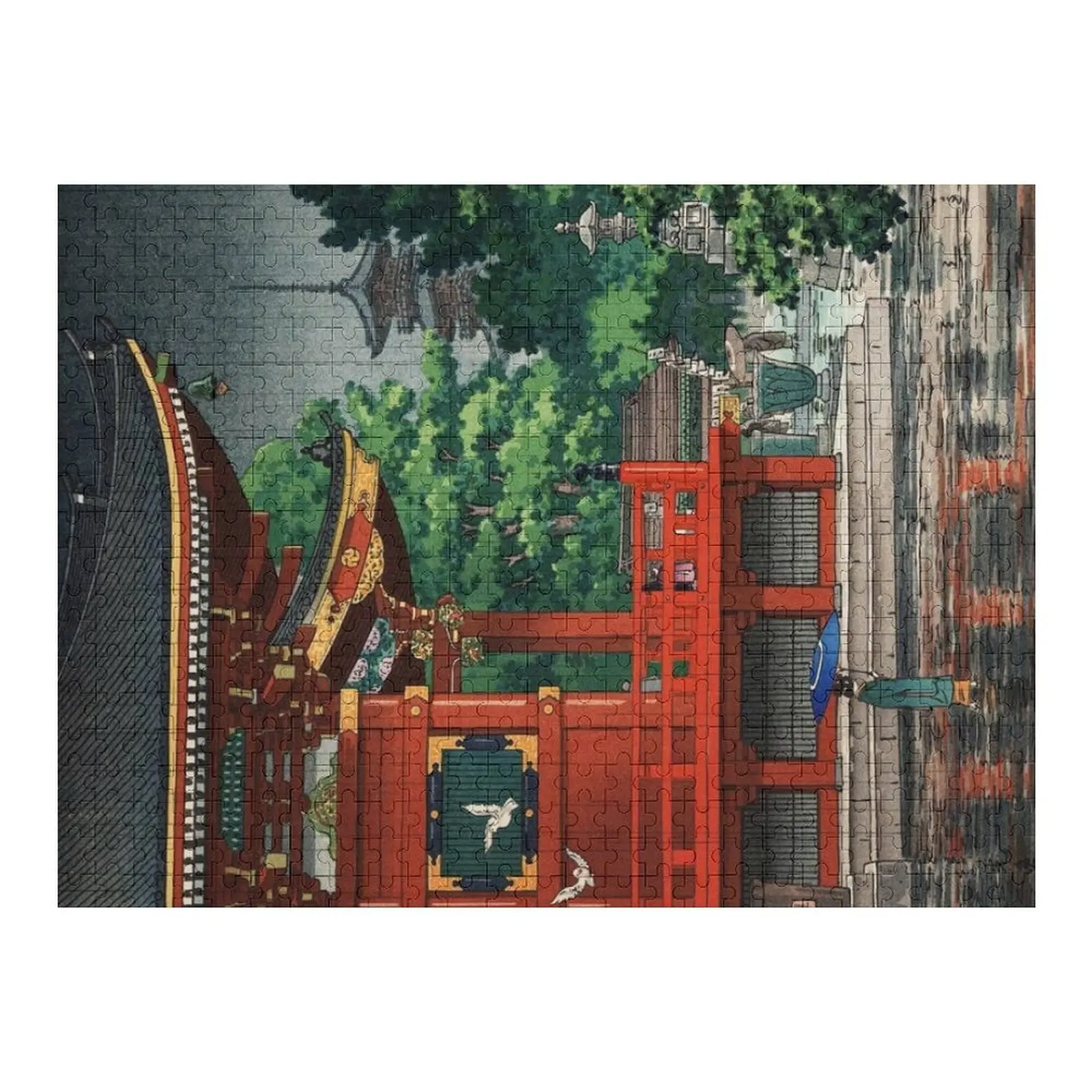 

Asakusa Kannondo Temple by Tsuchiya Koitsu Jigsaw Puzzle Children Personalized Photo Gift Puzzle