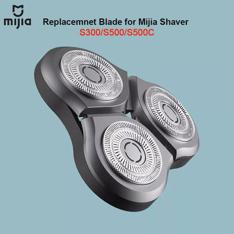 Original Shaver Blade For  Mijia Electric Shaver S300 S500 S500C shavers Razor Steel Blades Waterproof Dual-layer blade