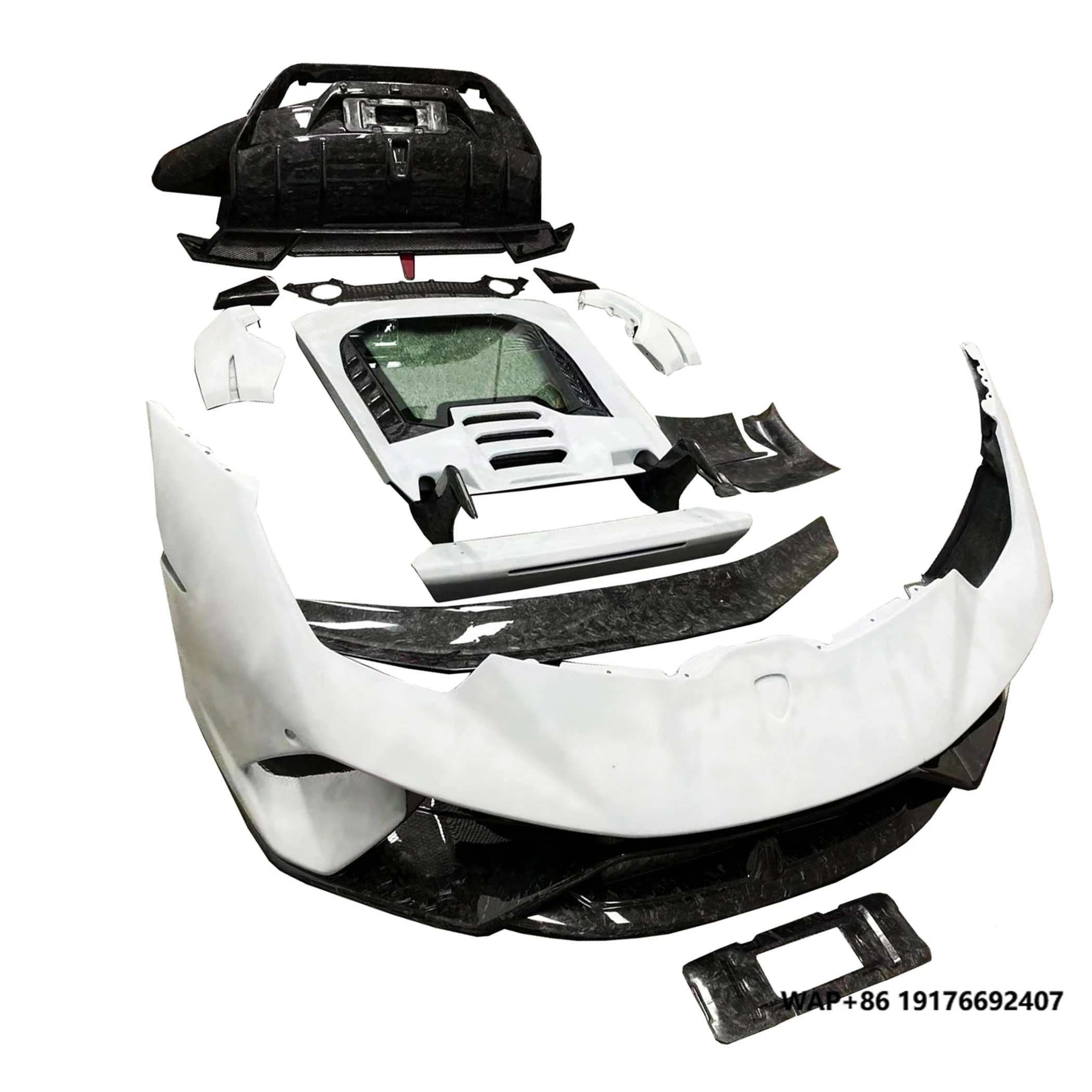 Z-ART Performance Bumper Body Kit for LP580 to LP640 Carbon Fiber Tuning Body Kit for Huracan LP610 EVO