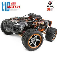 1/10 Rc Cars 4x4 Remote Control Cart 4WD 55KM/H Off-Road Drift Profeesional Alloy RC Car Children Toys WLtoys 104016 104019