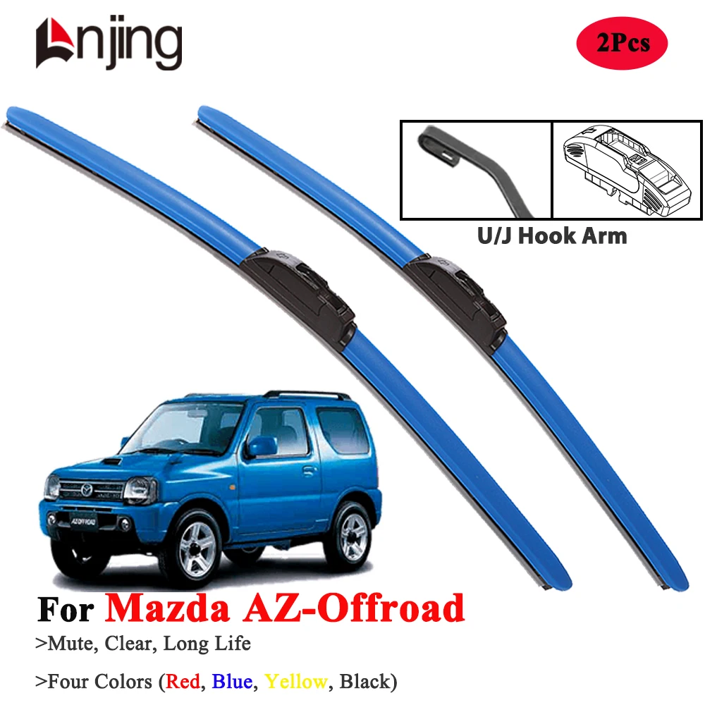 

LNJING Wiper Blades For Mazda AZ-Offroad 1998-Now